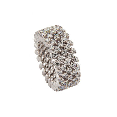         Weißgold, Ringe, Serafino Consoli Brevetto Multi-Size Ring