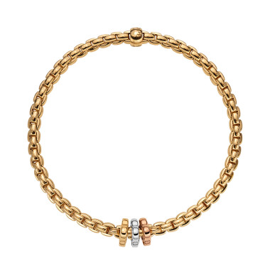         Gelbgold, Armschmuck, FOPE Eka Tiny Flex'it Armband