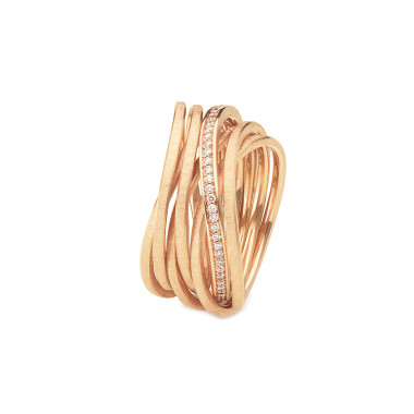         Rotgold, Ringe, Schmuckwerk Saturn Ring