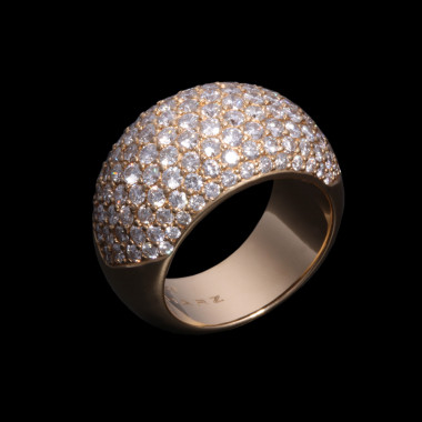         Roségold, Ringe, Richarzatelier Brillant-Ring