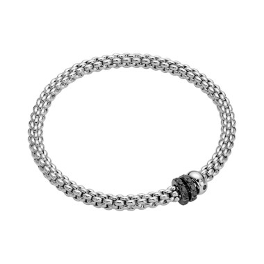         Weißgold, Armschmuck, FOPE Solo Flex'it Armband