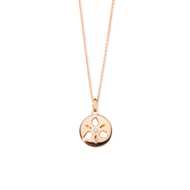         Roségold, Halsschmuck, Tamara Comolli SAND DOLLAR Anhänger Small
