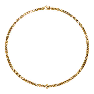         Gelbgold, Halsschmuck, FOPE Solo Halskette