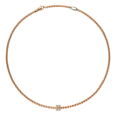         Roségold, Halsschmuck, FOPE Eka Flex’it Collier