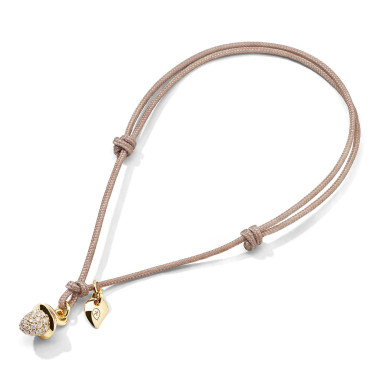         Gelbgold, Armschmuck, Tamara Comolli myMIKADO Armband mit Diamant-Pavé