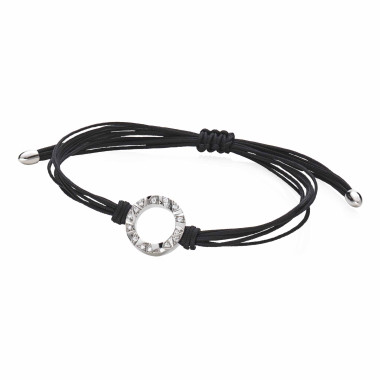         Weißgold, Armschmuck, Schmuckwerk Alpen Textilband