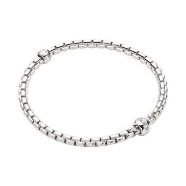         Weißgold, Armschmuck, FOPE Eka Tiny Flex'it Armband