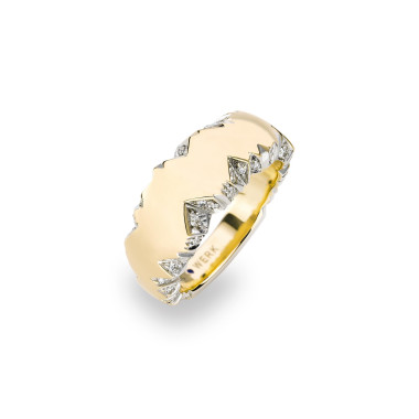         Gelbgold, Ringe, Schmuckwerk Alpen Ring