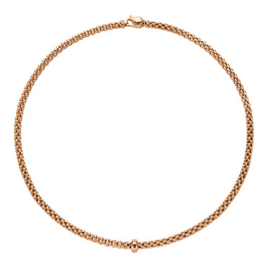         Roségold, Halsschmuck, FOPE Solo Halskette
