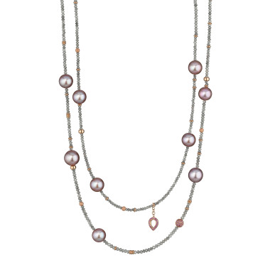        Roségold, Halsschmuck, Gellner Castaway Collier