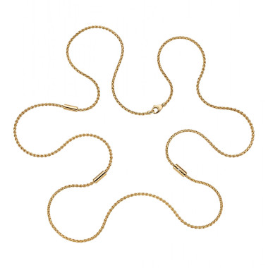         Gelbgold, Halsschmuck, FOPE Aria lange Halskette