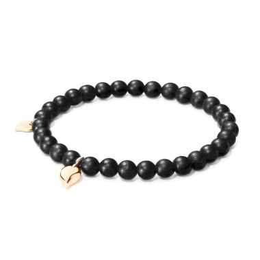         Roségold, Armschmuck, Tamara Comolli INDIA Drop Armband large Ebenholz