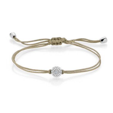         Weißgold, Armschmuck, Jörg Heinz Swing "Boho" Armbändchen