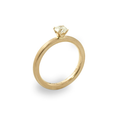         Gelbgold, Ringe, Schmuckwerk Alpen Solitärring