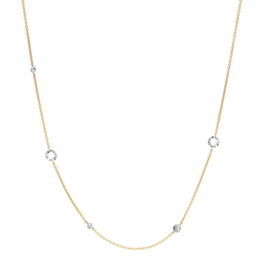         Gelbgold, Halsschmuck, Schmuckwerk Alpen Halskette