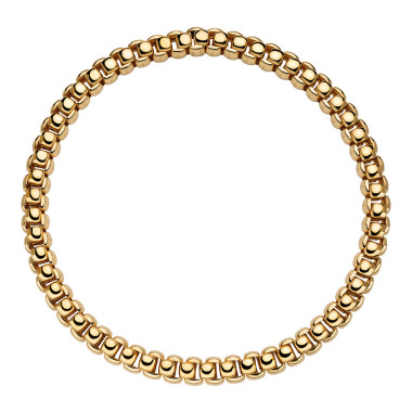         Gelbgold, Halsschmuck, FOPE Luna Flex'it Halskette
