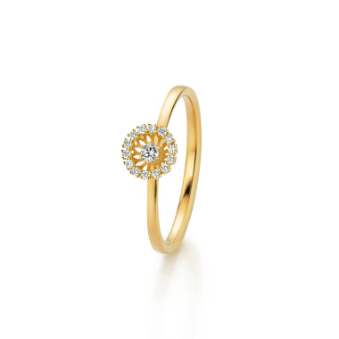         Gelbgold, Ringe, Jörg Heinz Swing "Boho" Ring