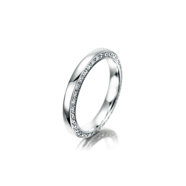         Weißgold, Ringe, Meister Verlobungsring