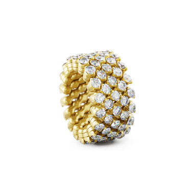         Gelbgold, Ringe, Serafino Consoli Brevetto Multi-Size Ring
