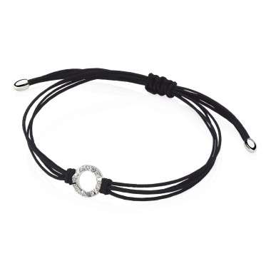         Weißgold, Armschmuck, Schmuckwerk Alpen Textilband