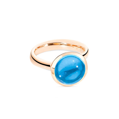         Roségold, Ringe, Tamara Comolli BOUTON Ring Large mit Swiss Topas