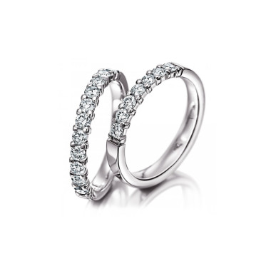         Weißgold, Ringe, Meister Memoireringe