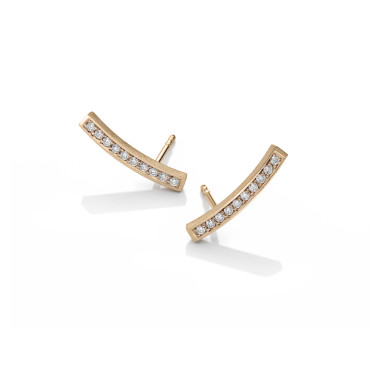         Rotgold, Ohrringe, Schmuckwerk Saturn Ohrstecker