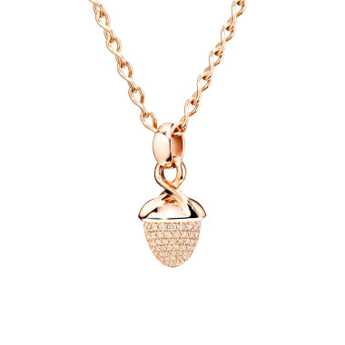         Roségold, Halsschmuck, Tamara Comolli MIKADO Bouquet Anhänger mit Diamant-Pavé