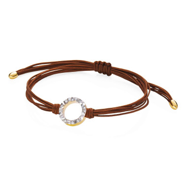         Gelbgold, Armschmuck, Schmuckwerk Alpen Textilband