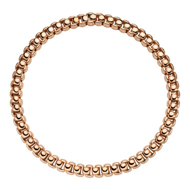         Roségold, Halsschmuck, FOPE Luna Flex'it Halskette