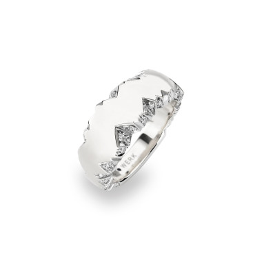         Weißgold, Ringe, Schmuckwerk Alpen Ring