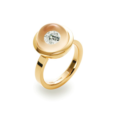         Gelbgold, Ringe, Schmuckwerk Glasklar Ring