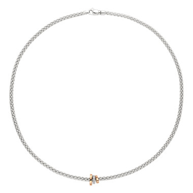         Weißgold, Halsschmuck, FOPE Prima Flex'it Collier