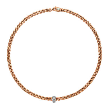         Roségold, Halsschmuck, FOPE Eka Collier