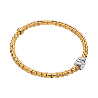        Gelbgold, Armschmuck, FOPE Eka Flex'it Armband