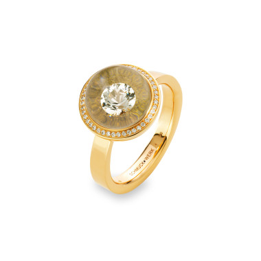         Gelbgold, Ringe, Schmuckwerk Glasklar Ring