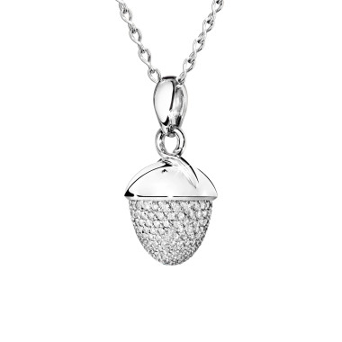         Weißgold, Halsschmuck, Tamara Comolli MIKADO Bouquet Anhänger XL mit Diamant-Pavé