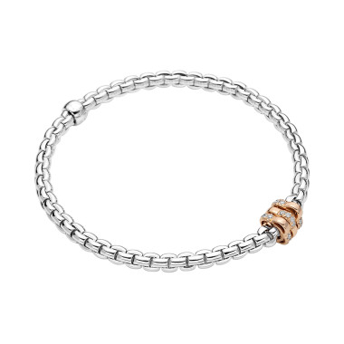         Weißgold, Armschmuck, FOPE Eka Flex'it Armband