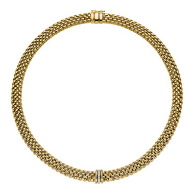         Gelbgold, Halsschmuck, FOPE Panorama Collier