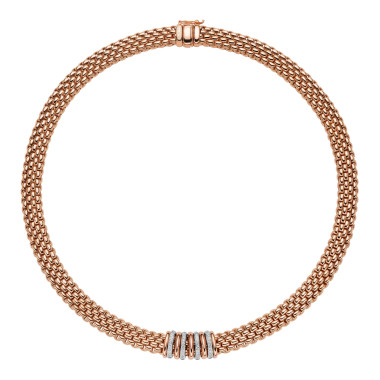         Roségold, Halsschmuck, FOPE Panorama Collier