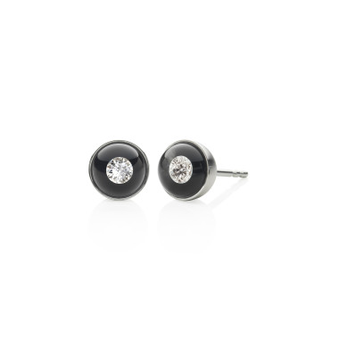         Edelstahl, Ohrringe, Schmuckwerk Ohrstecker Glasklar
