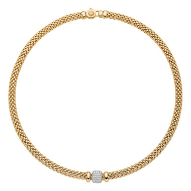         Gelbgold, Halsschmuck, FOPE Vendôme Flex'it Collier