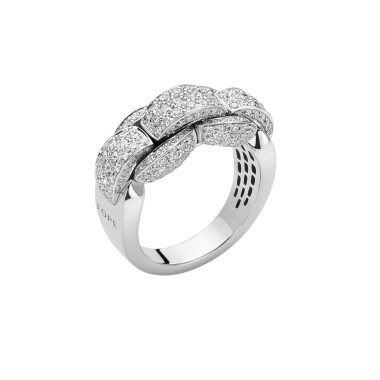         Weißgold, Ringe, FOPE Eka Ring mit Diamanten