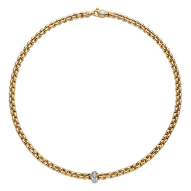         Gelbgold, Halsschmuck, FOPE Eka Collier