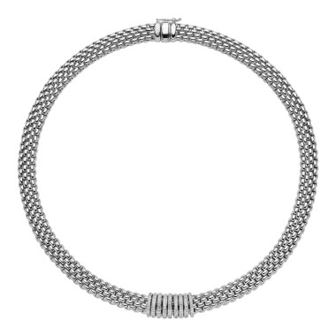         Weißgold, Halsschmuck, FOPE Panorama Collier