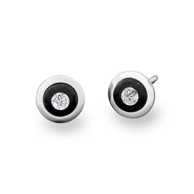         Edelstahl, Ohrringe, Schmuckwerk Ohrstecker Glasklar