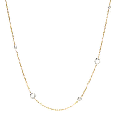         Gelbgold, Halsschmuck, Schmuckwerk Alpen Halskette