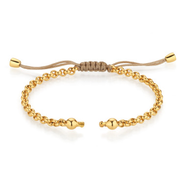         Gelbgold, Armschmuck, Jörg Heinz Rolo Armband