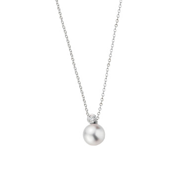         Weißgold, Halsschmuck, Gellner H2O Collier