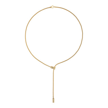         Gelbgold, Halsschmuck, FOPE Verstellbare Aria Halskette